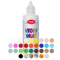 Viva Decor® Window Color 80 ml – Die leuchtende Fenstermalfarbe für Kinder