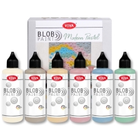 Blob Paint Set Modern Pastel - 6 Farben à 90 ml