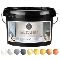 My COLOR Room®️ Metallic wall paint 2500 ml, glossy wall paint for creative wall designs