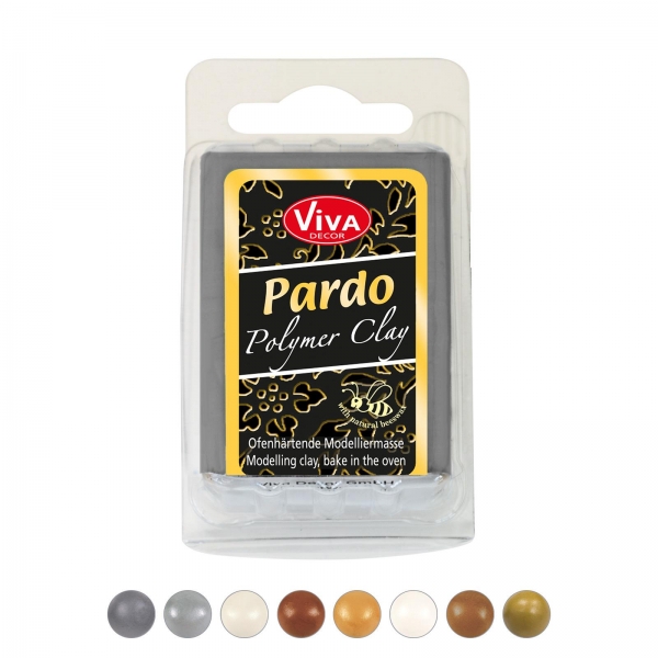 Pardo Clay in 8 Metallic-Farben