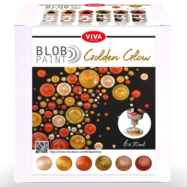 Blob Paint Set Golden Glow - Verpackung