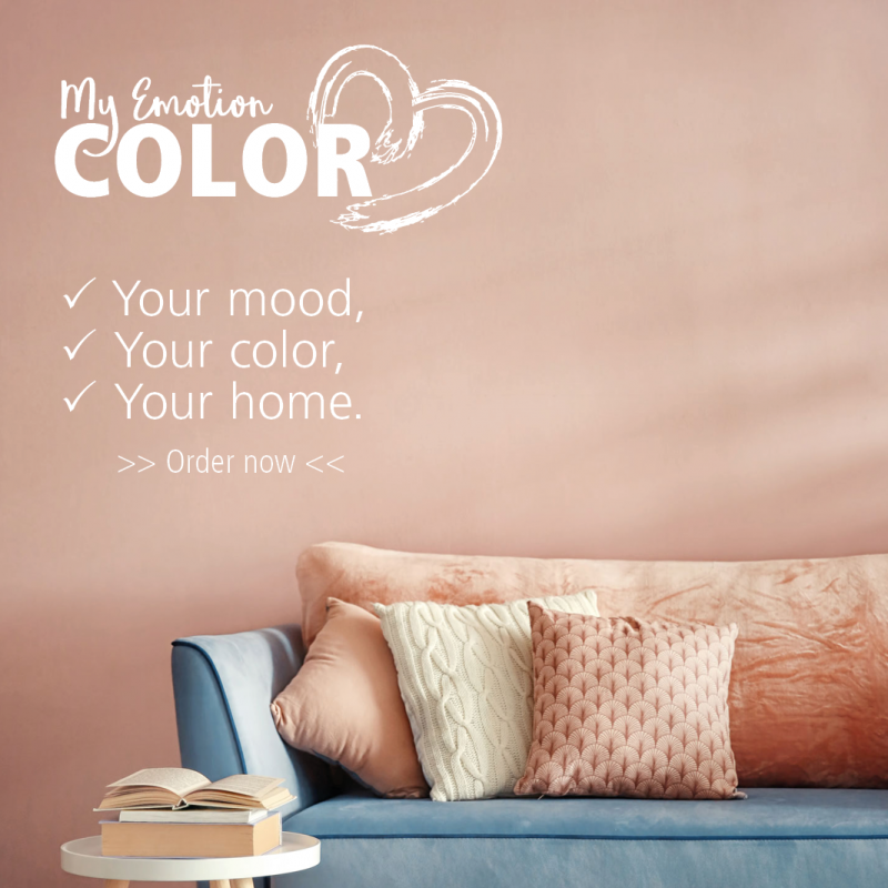 My Emotion Color, wall & ceiling paint