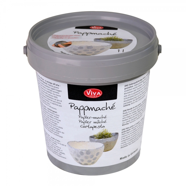 Pappmaché im 1 kg Eimer