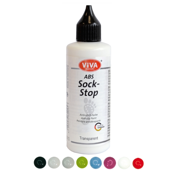 ABS Socken-Stop in 8 verschiedenen Farben