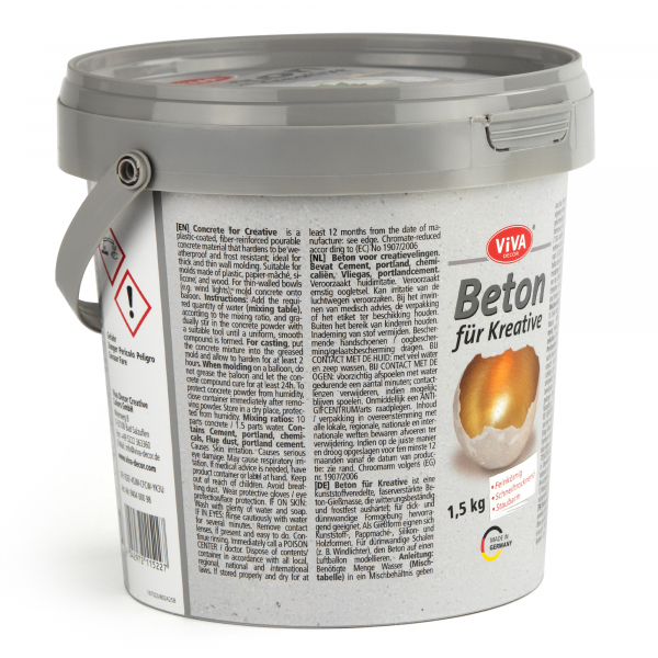 Viva Decor® Gießbeton „Beton für Kreative“ 1,5 kg