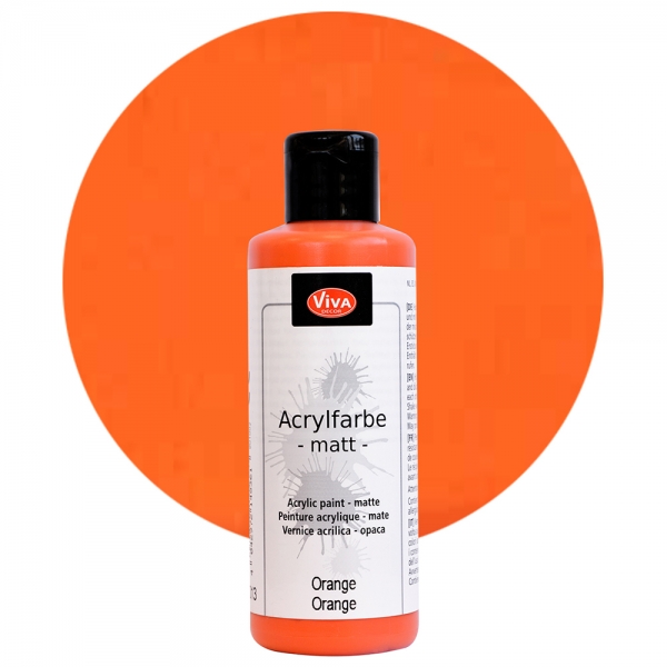 Viva Decor Acrylfarbe Orange