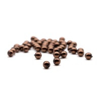 Renaissance beads chocolate brown 50 pcs. 6mm for jewelry making
