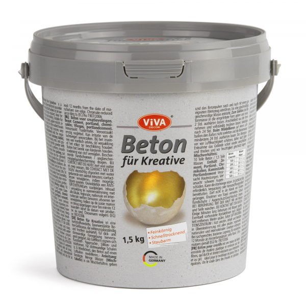 Viva Decor® Gießbeton „Beton für Kreative“ 1,5 kg